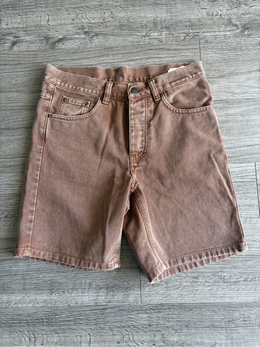 Faded brown carhartt Newel shorts